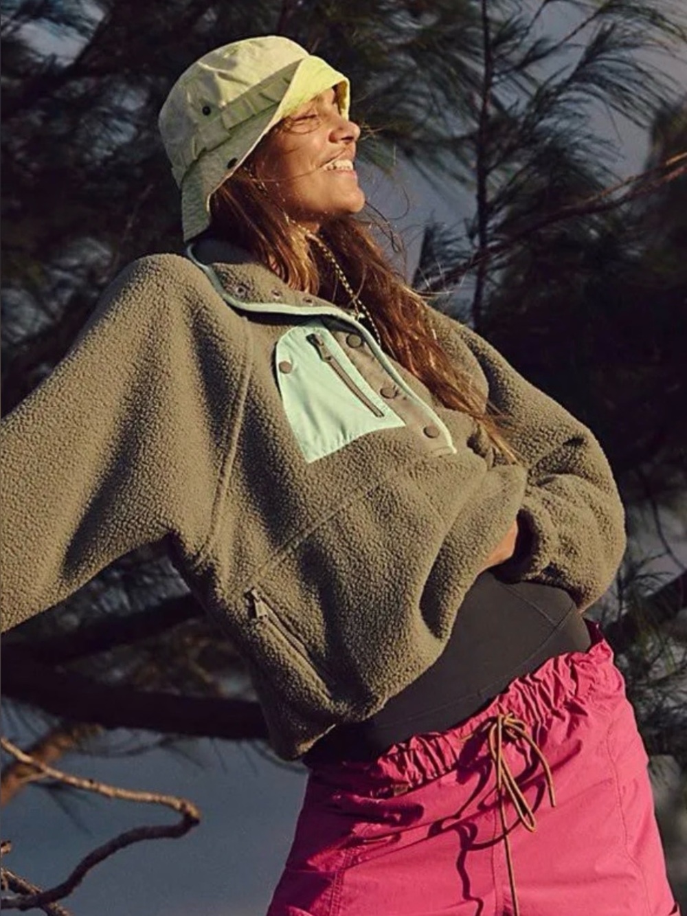 FP Movement Hit The Slopes Colorblock Pullover Jacket - Picture 2 of 10